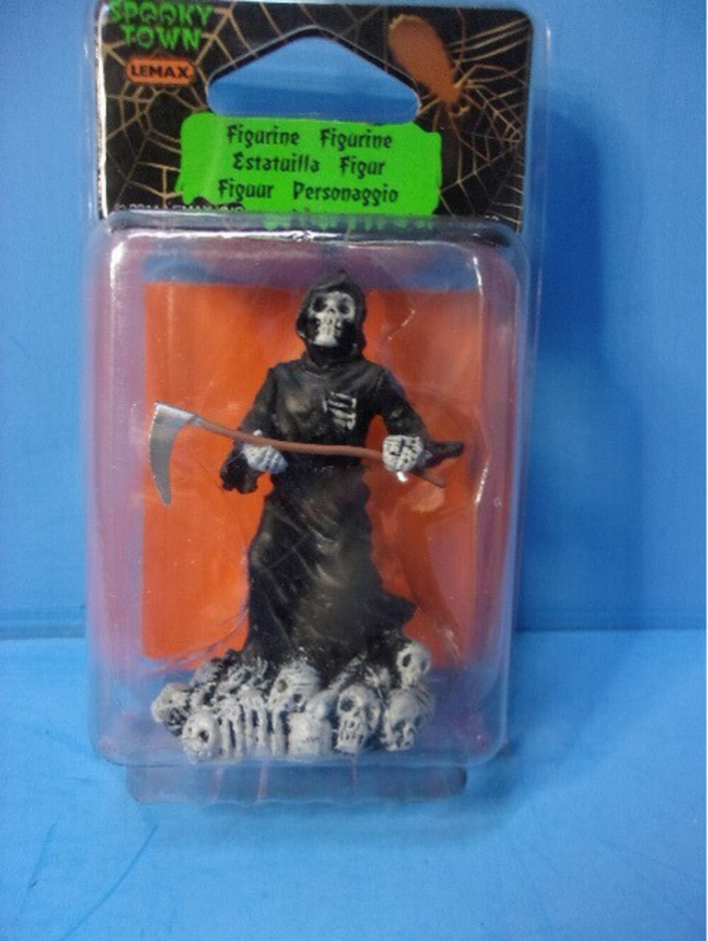 Lemax 2011 Spooky Town DEADLY GRIM REAPER Figure Halloween Village 12890 New